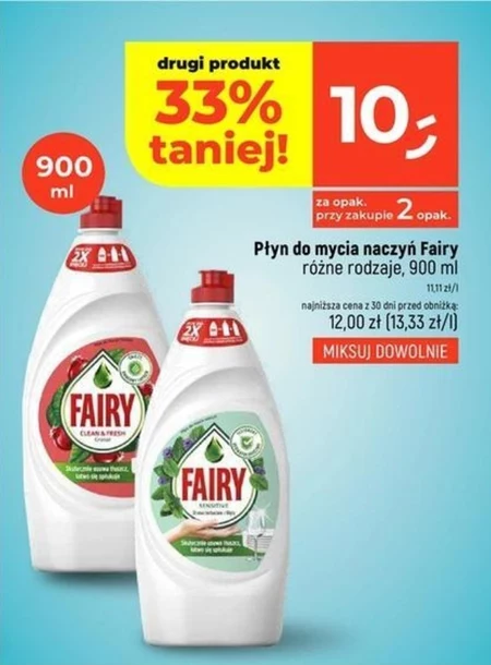 Płyn do naczyń Fairy