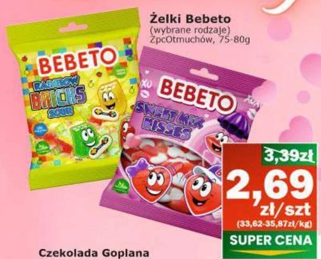 Żelki Bebeto