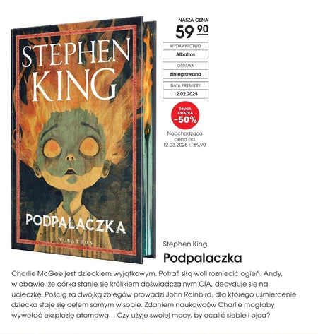 Podpalaczka Stephen King