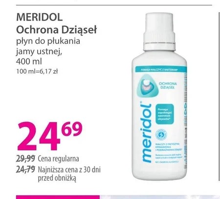 Meridol Ochrona Dziąseł Płyn do płukania jamy ustnej 400 ml