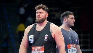 Konrad Bukowiecki i Leonardo Fabbri. W Łodzi lepszy był Polak, w Lievin zaś Włoch osiągnął najlepszy wynik na świecie w 2025 roku