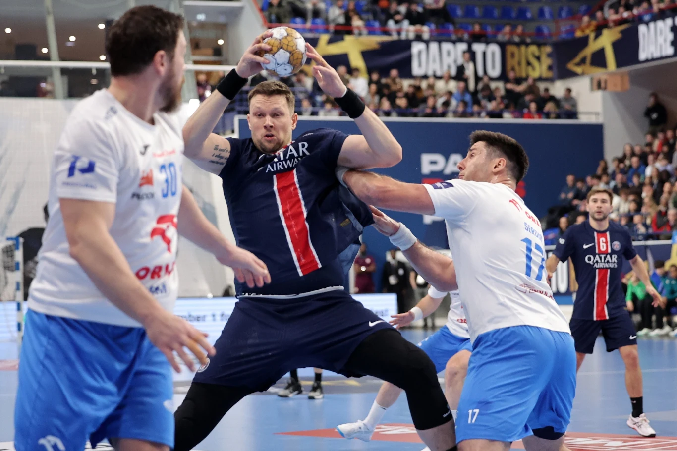 Kamil Syprzak kontra Abel Serdio i Mirsad Terzic