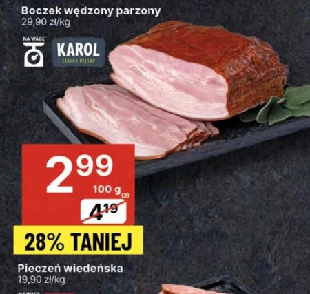 Boczek wędzony Karol