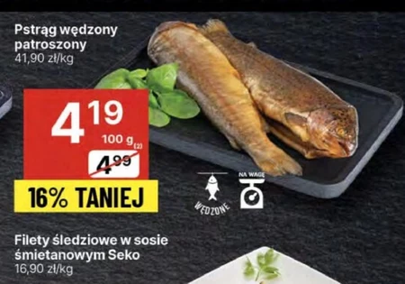 Pstrąg wędzony Seko