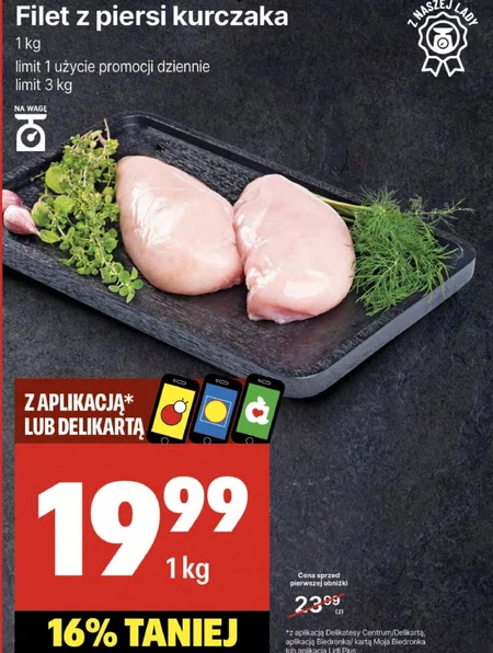 Filet z piersi kurczaka Delikatesy Centrum