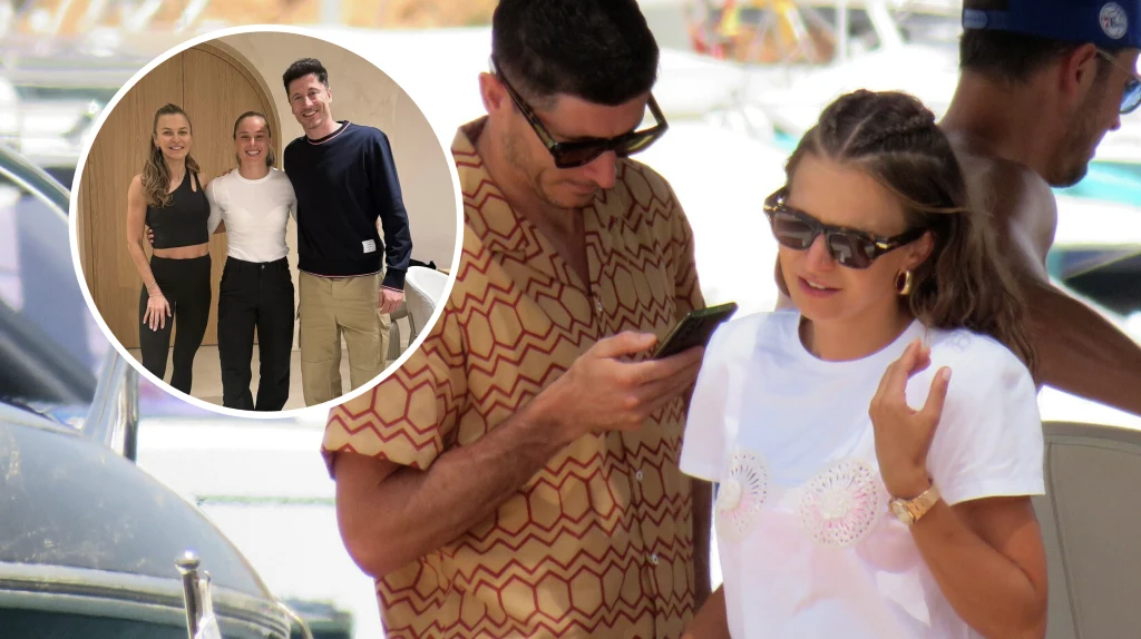 Ewa Pajor odwiedziła siłownię Anny Lewandowskiej Ewa Pajor odwiedziła siłownię Anny Lewandowskiej