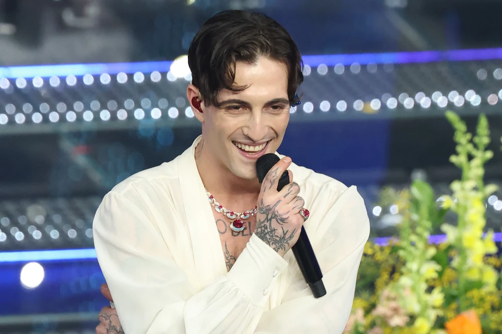 Damiano David wystąpił na 75. festiwalu piosenki w San Remo Damiano David wystąpił na 75. festiwalu piosenki w San Remo