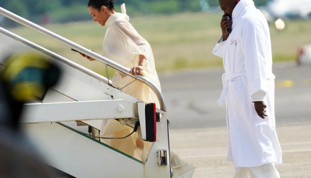 Bianca Censori i Kanye West