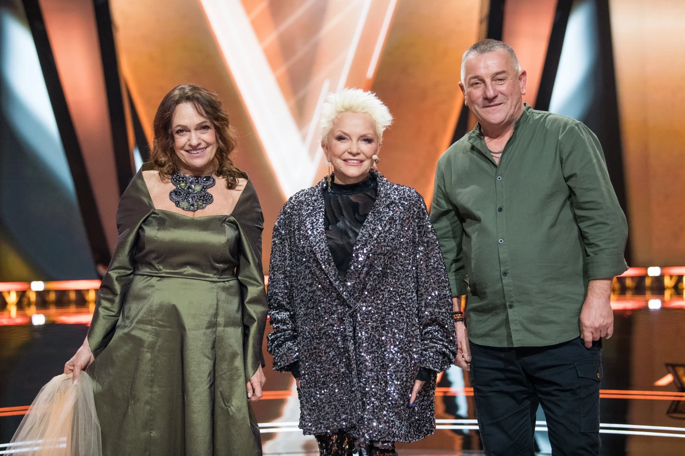 Uczestnicy z drużyny Małgorzaty Ostrowskiej, którzy powalczą w finale "The Voice Senior"