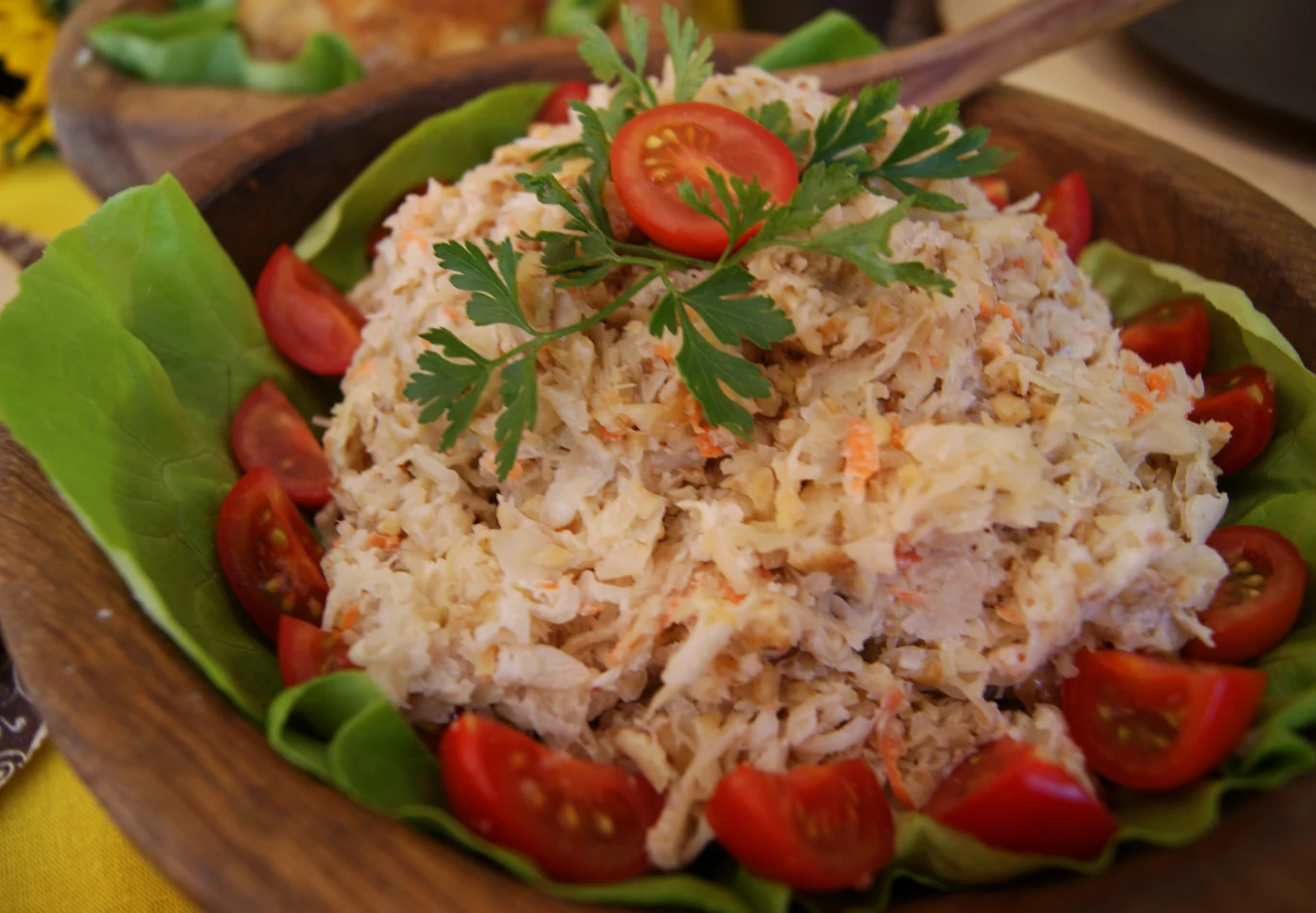 Rybna sałatka z PRL-u, czyli homar po polsku Rybna sałatka z PRL-u, czyli homar po polsku