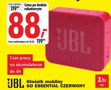 Głośnik bezprzewodowy JBL