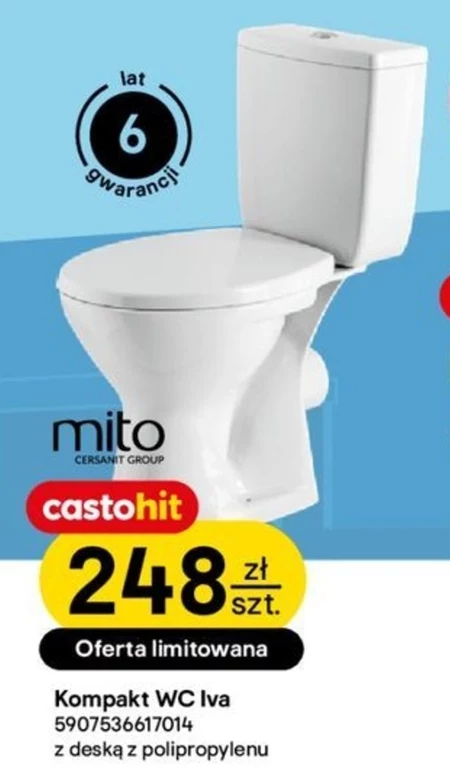 Kompakt wc Mito