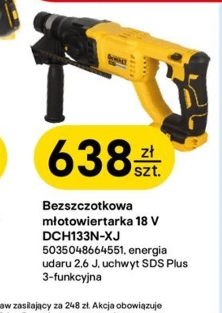 Młotowiertarka Dewalt