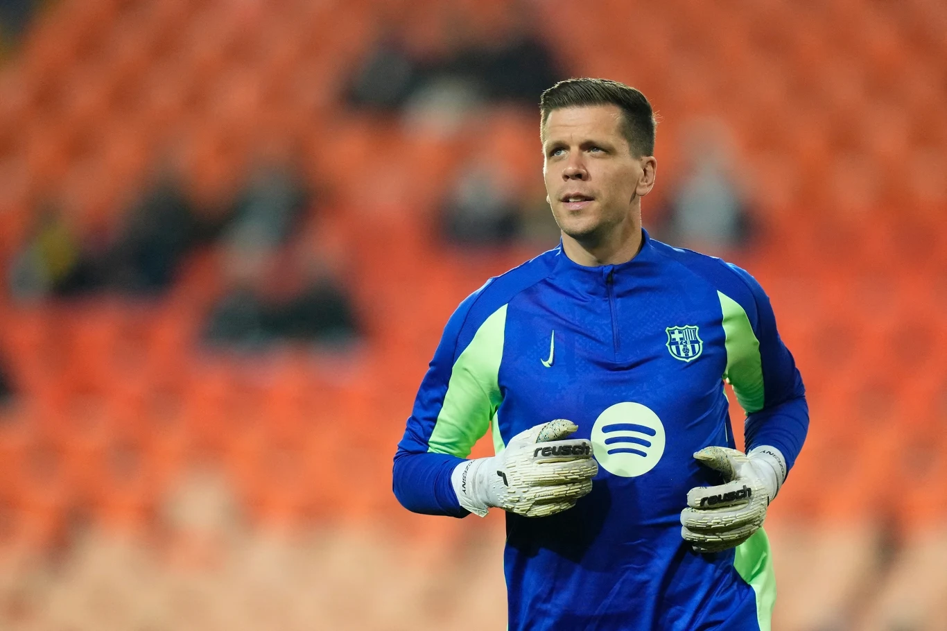 Wojciech Szczęsny w barwach FC Barcelona Wojciech Szczęsny w barwach FC Barcelona