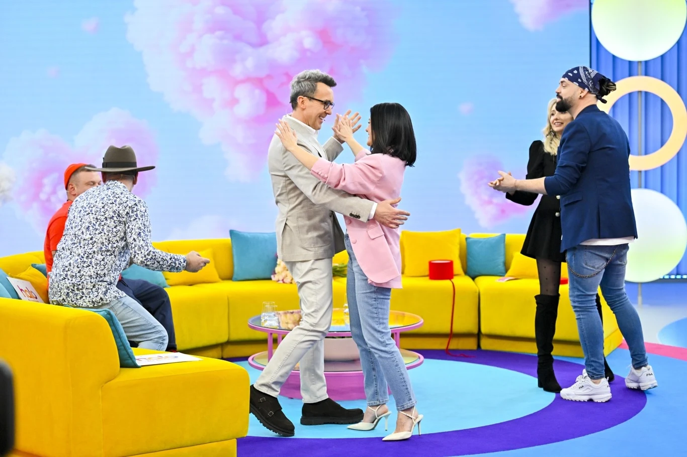 Taniec prowadzących ''halo tu polsat''