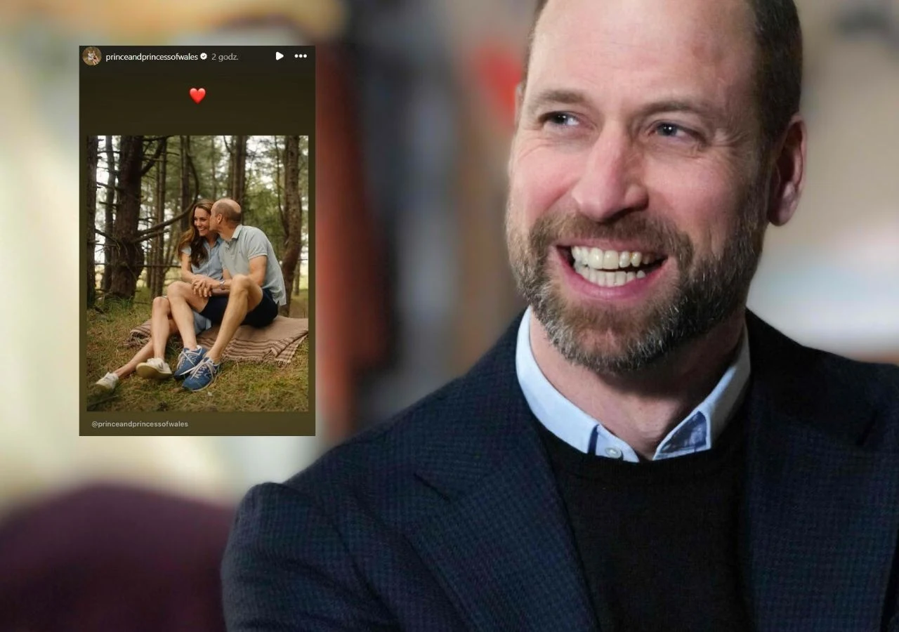 William i Kate w walentynki