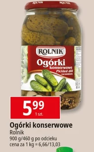 Ogórki konserwowe Rolnik