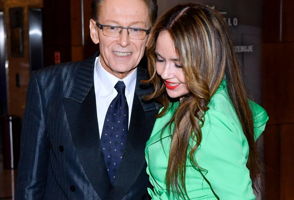 Jacek Borkowski z żoną Jolantą.