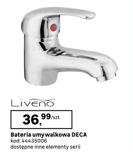 Bateria umywalkowa Liveno