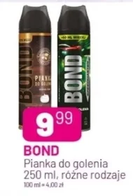 Pianka do golenia Bond