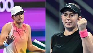 Iga Świątek i Jelena Ostapenko