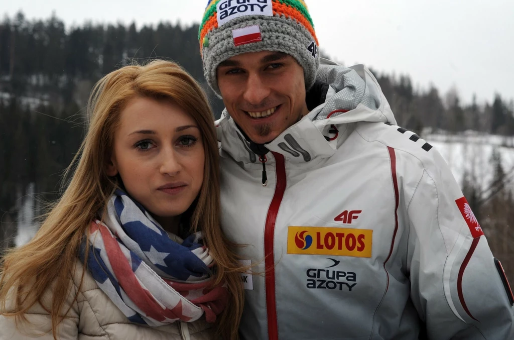 Justyna Żyła i Piotr Żyła, 2013 rok Justyna Żyła i Piotr Żyła, 2013 rok