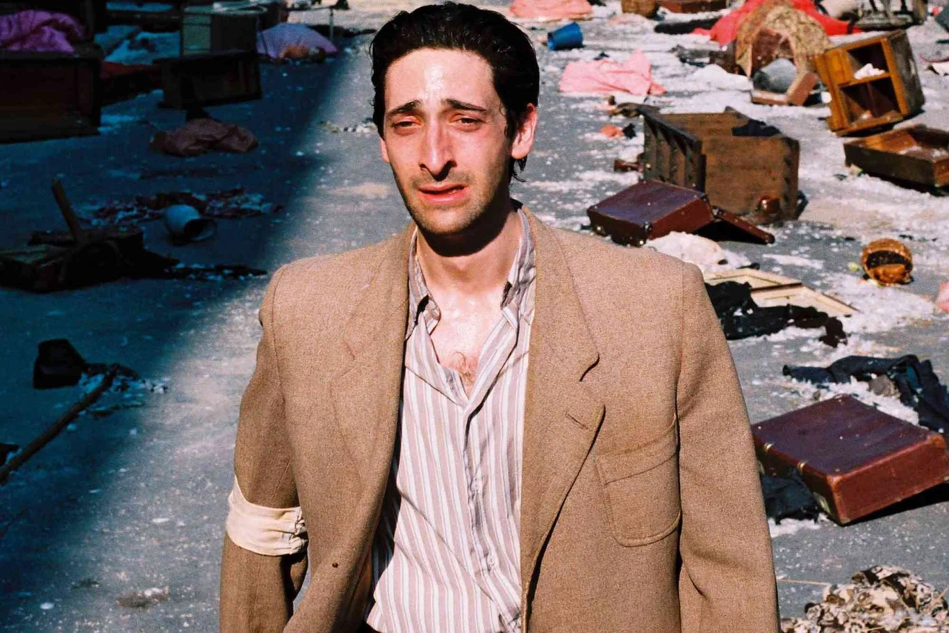 Adrien Brody w filmie "Pianista" Adrien Brody w filmie "Pianista"