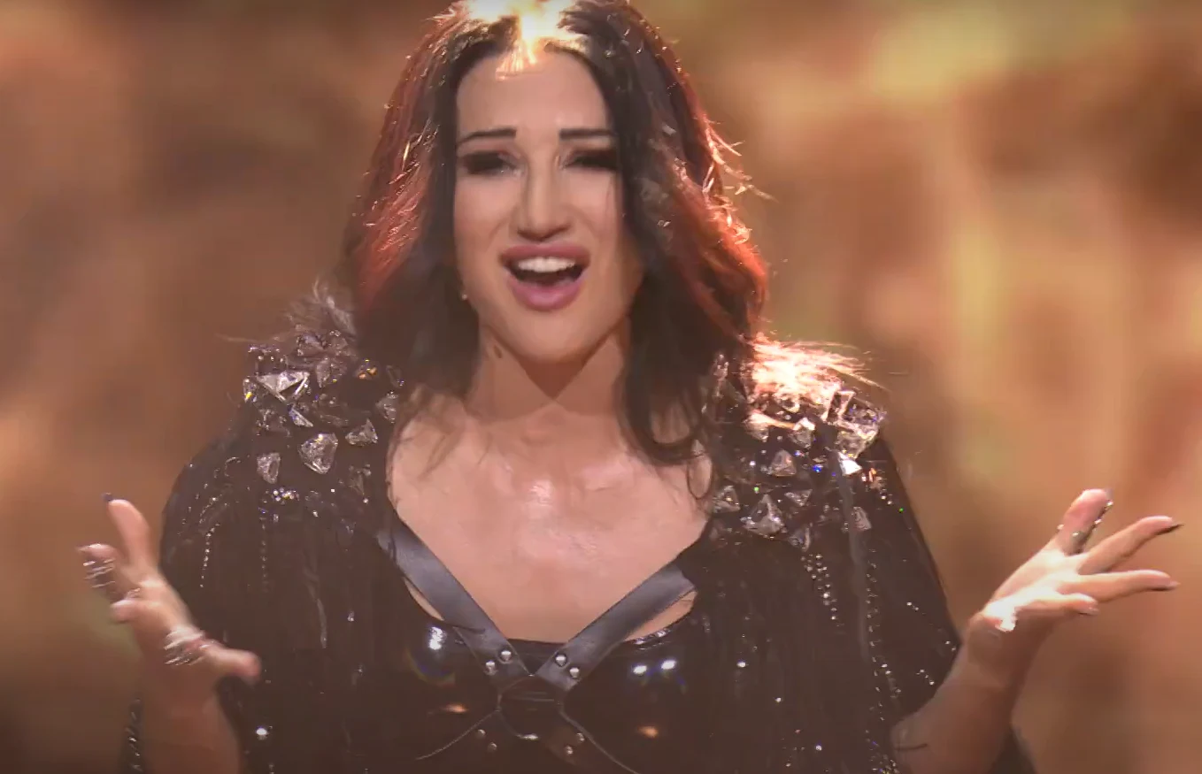 Justyna Steczkowska podczas preselekcji do Eurowizji 2025 Justyna Steczkowska podczas preselekcji do Eurowizji 2025