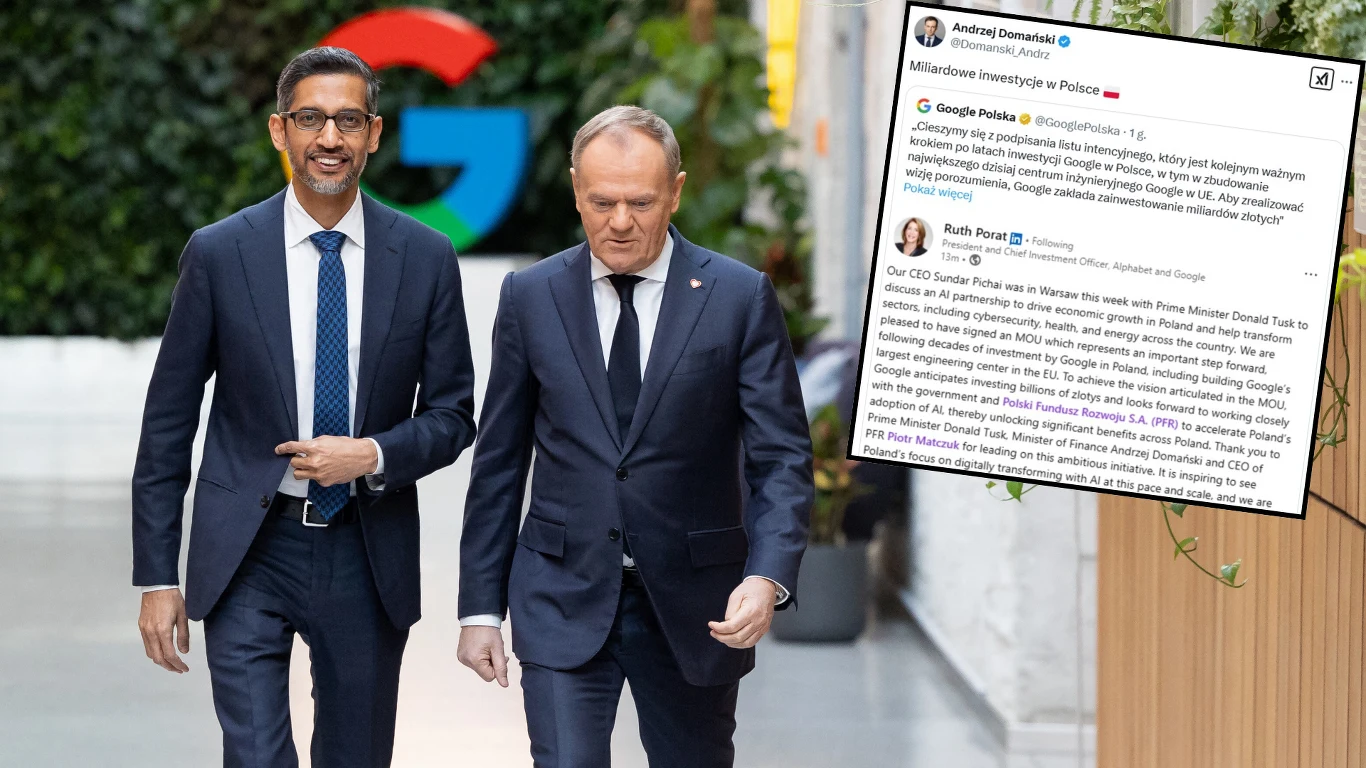 Ruth Porat, prezes i dyrektor ds. inwestycji w Alphabet i Google: Zainwestujemy w Polsce miliardy złotych Ruth Porat, prezes i dyrektor ds. inwestycji w Alphabet i Google: Zainwestujemy w Polsce miliardy złotych