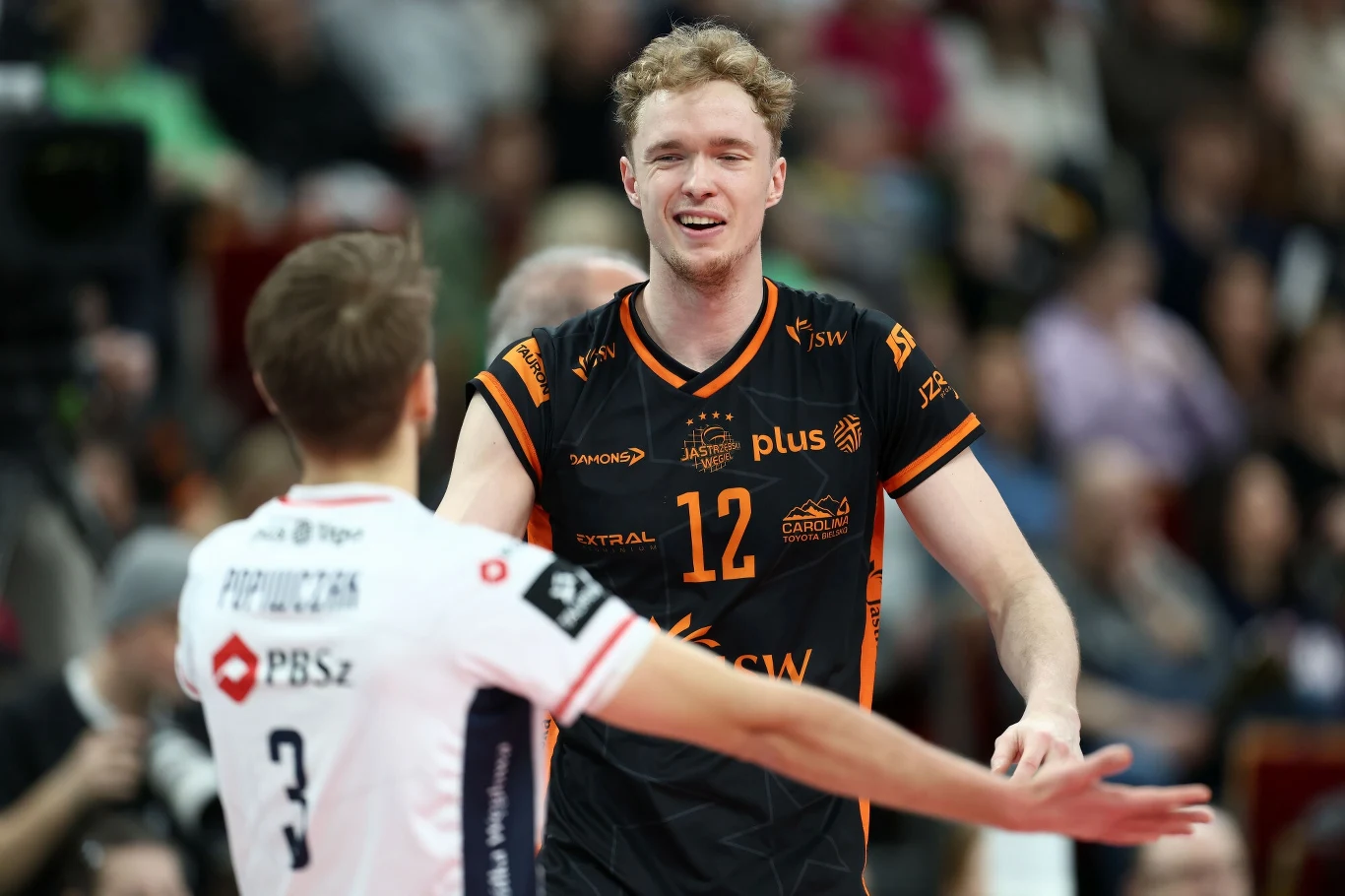 Anton Brehme, środkowy JSW Jastrzębskiego Węgla, zachwala swój klub i Polskę Anton Brehme, środkowy JSW Jastrzębskiego Węgla, zachwala swój klub i Polskę