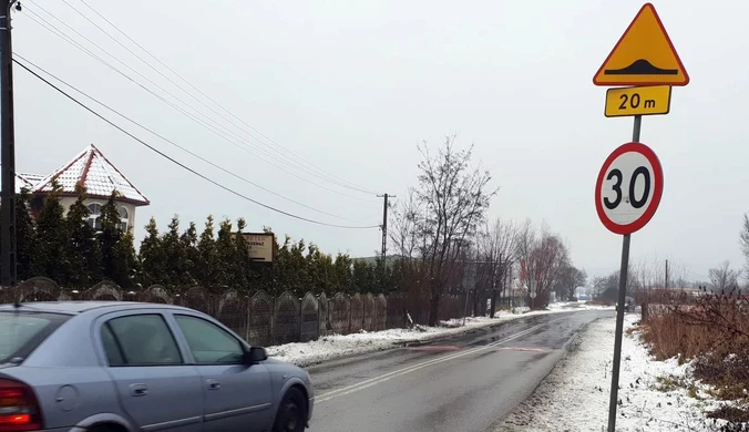 Czy ograniczenie prędkości obowiązuje tylko na progu zwalniającym?