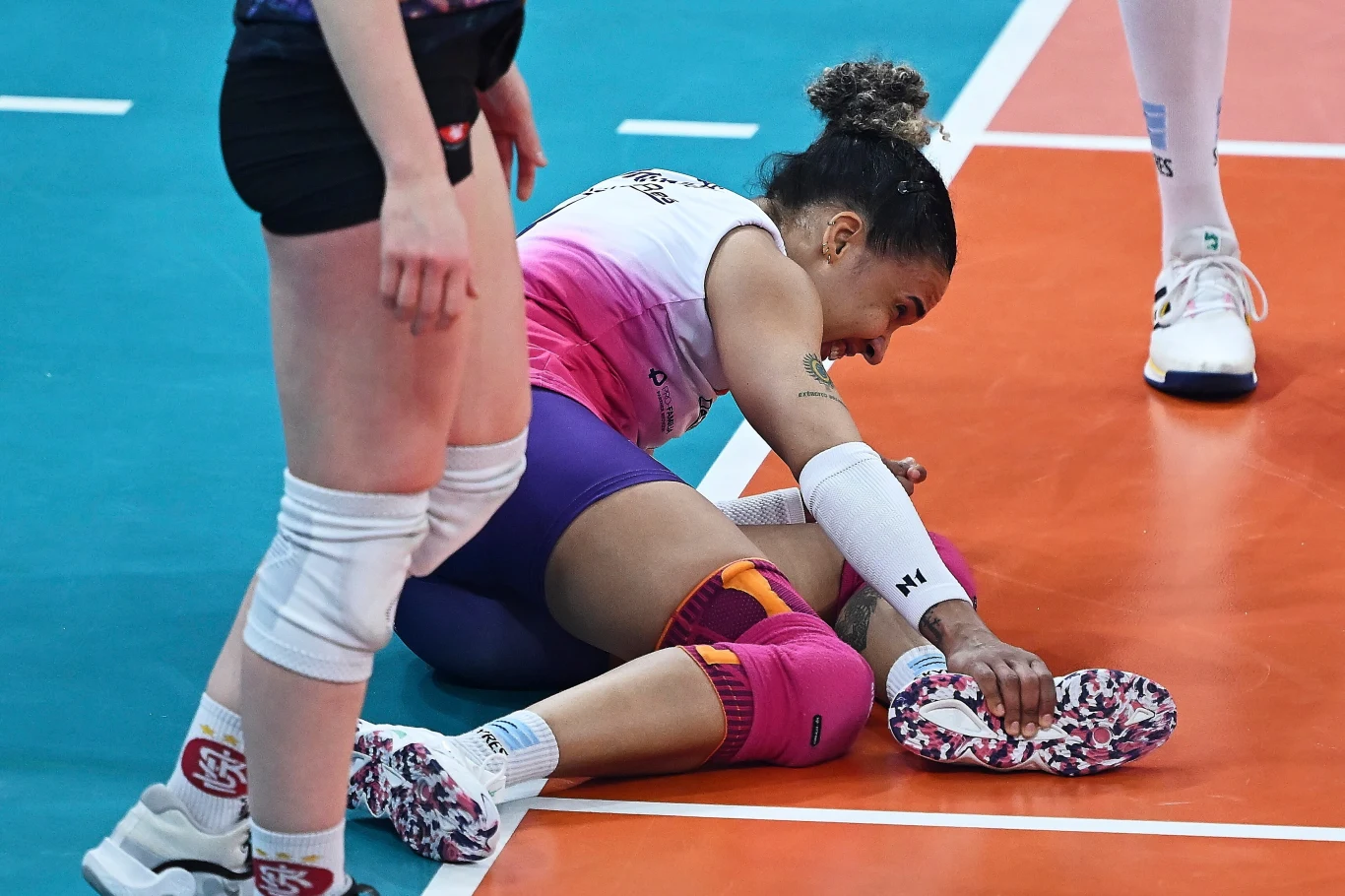 Sabrina Machado w czasie finału TAURON Pucharu Polski doznała kontuzji