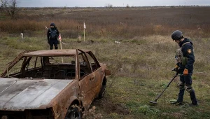 Zdaniem eksperta prawie 25 proc. terytorum Ukrainy jest skażone minami lądowymi 