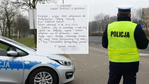 Policjant wystawił kierowcy mandat. Po kilku dniach przyszedł zaskakujący list