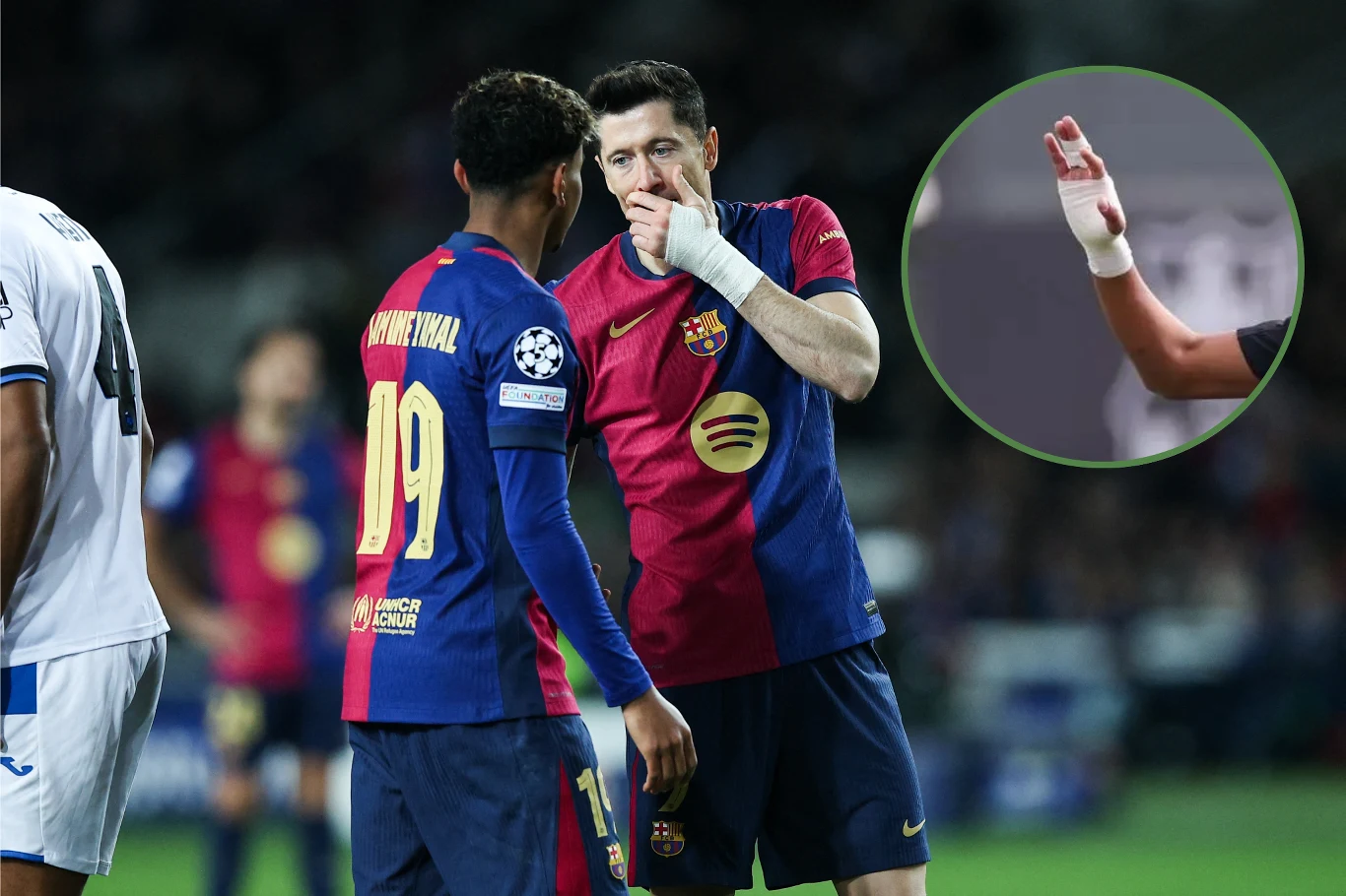 Lamine Yamal wystraszył kibiców FC Barcelona. Na szczęście nie jest to poważny uraz Lamine Yamal wystraszył kibiców FC Barcelona. Na szczęście nie jest to poważny uraz