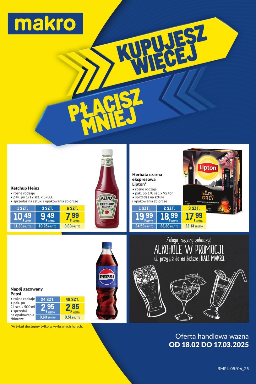 Gazetka promocyjna Makro Cash&Carry - ważna od 18. 02. 2025 do 17. 03. 2025