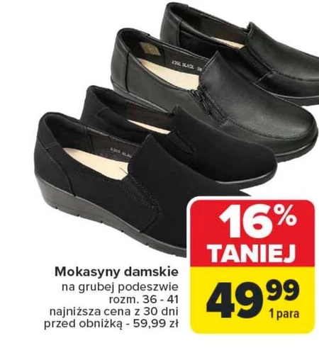 Mokasyny damskie