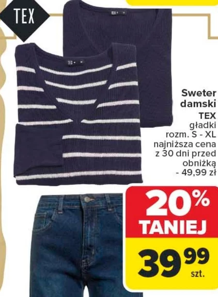 Sweter damski TEX