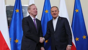 Premier Donald Tusk spotkał się z prezydentem i wiceprezesem Microsoft Corporation Bradem Smithem