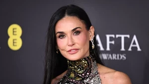 Wszyscy patrzyli tylko na nią. Demi Moore zachwyciła na gali BAFTA. Co za kreacja