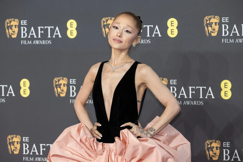 Ariana Grande skupiła na sobie wzrok zebranych podczas BAFTA 2025