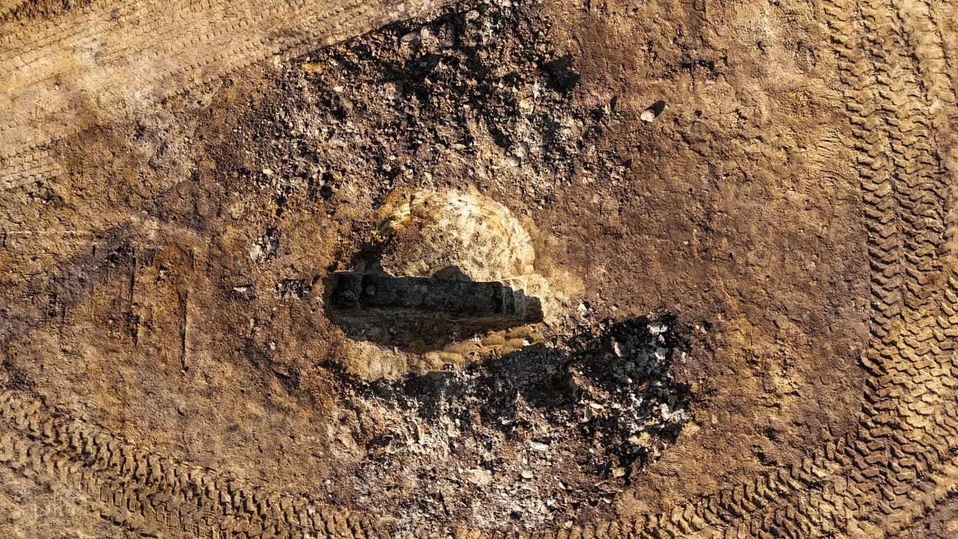 W miejscu przyszłego zbiornika retencyjnego prowadzone są badania, gdyż powstaje on na terenie zewidencjonowanego stanowiska archeologicznego