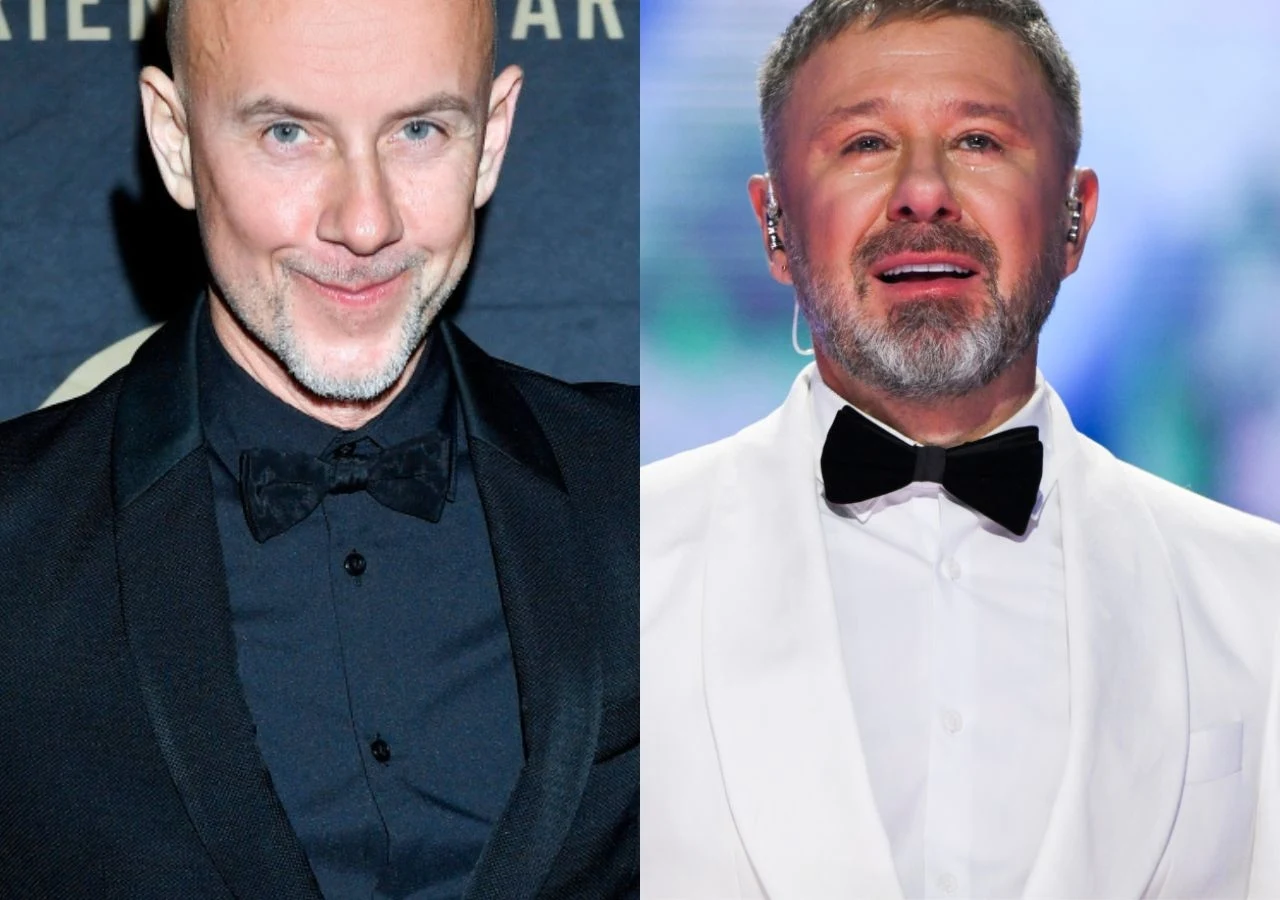 Andrzej Piaseczny i Adam "Nergal" Darski Andrzej Piaseczny i Adam "Nergal" Darski