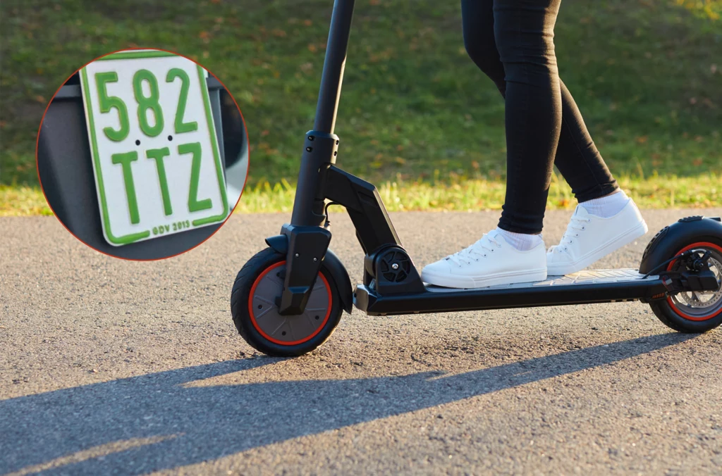 Nowe oznaczenia dla hulajnóg i motorowerów.