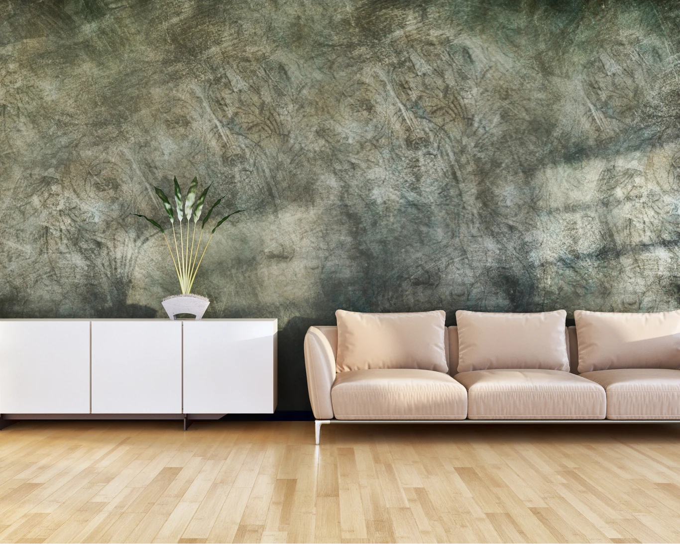 W 2025 roku tapety prezentują się modnie i stylowo. Świetnie dopełniają nowoczesne wnętrza