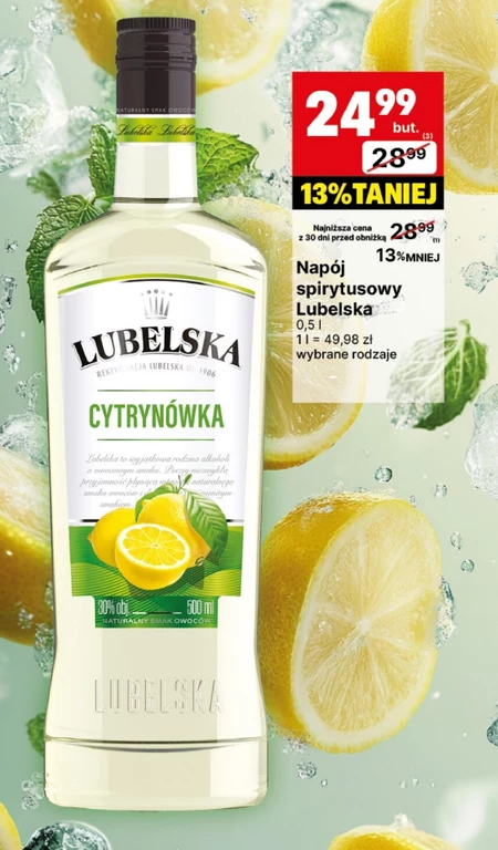 Napój spirytusowy Lubelska