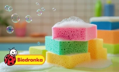 Scrub Daddy i Scrub Mommy w Biedronce! Kultowe gąbki do naczyń w świetnej cenie!