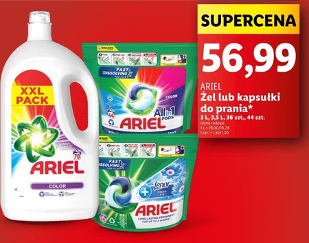 Kapsułki do prania Ariel