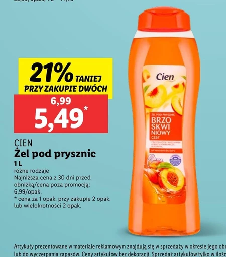 Żel pod prysznic Cien