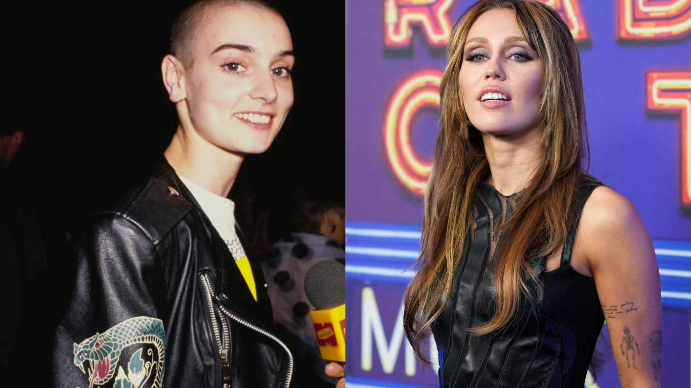 Miley Cyrus zagrała cover przeboju Sinead O'Connor Miley Cyrus zagrała cover przeboju Sinead O'Connor